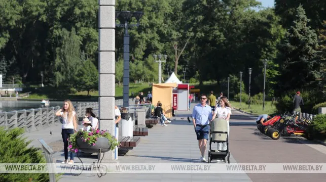 До +25°С ожидается в Беларуси 17 августа. По юго-востоку республики - 16-18 градусов тепла