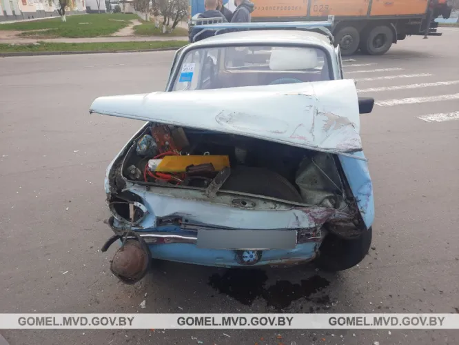 В Калинковичском районе столкнулись несколько машин