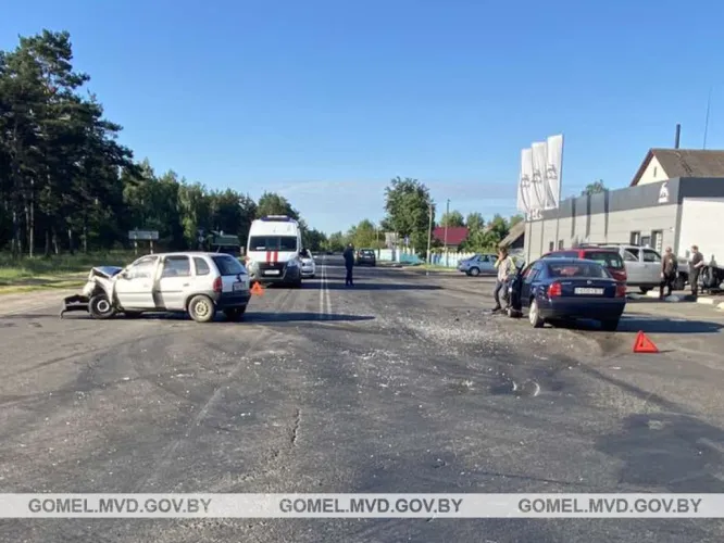 За сутки на Гомельщине произошли две аварии. Есть пострадавшие