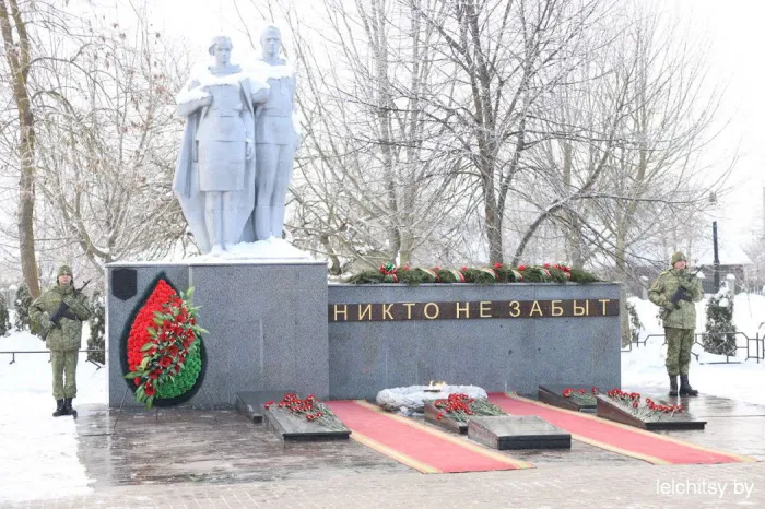 Лельчицкий район отпраздновал 82-ю годовщину освобождения от немецко-фашистских захватчиков