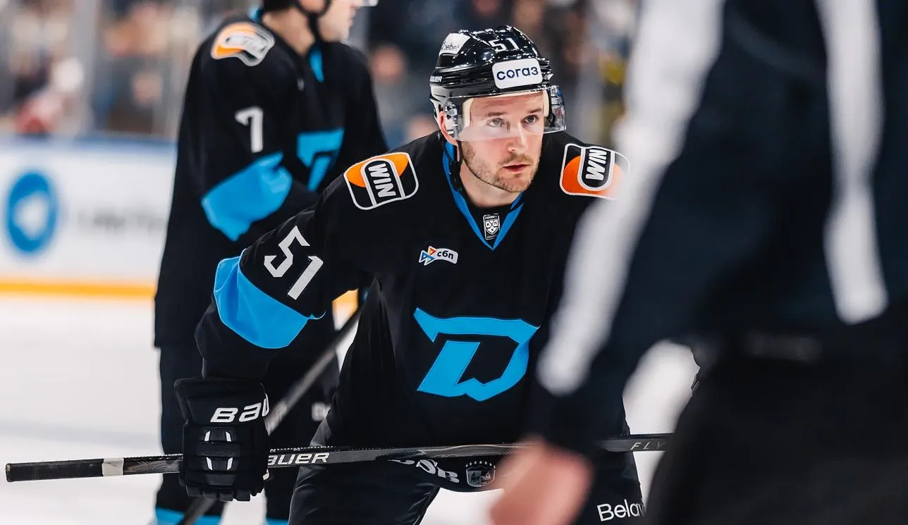 Форвард минского "Динамо" Райан Спунер поделился ожиданиями от матча с московским "Спартаком"