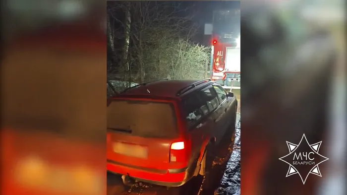 В Добрушском и Хойникском районах спасатели вытащили застрявшие машины
