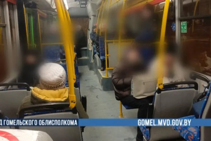 В Мозыре в автобусе упала бабушка