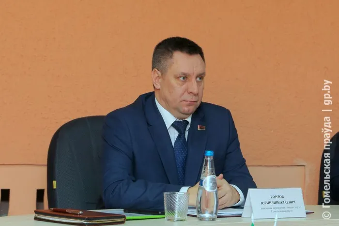 Помощник Президента-инспектор по Гомельской области Юрий Горлов с рабочим визитом посетил Буда-Кошелевский район