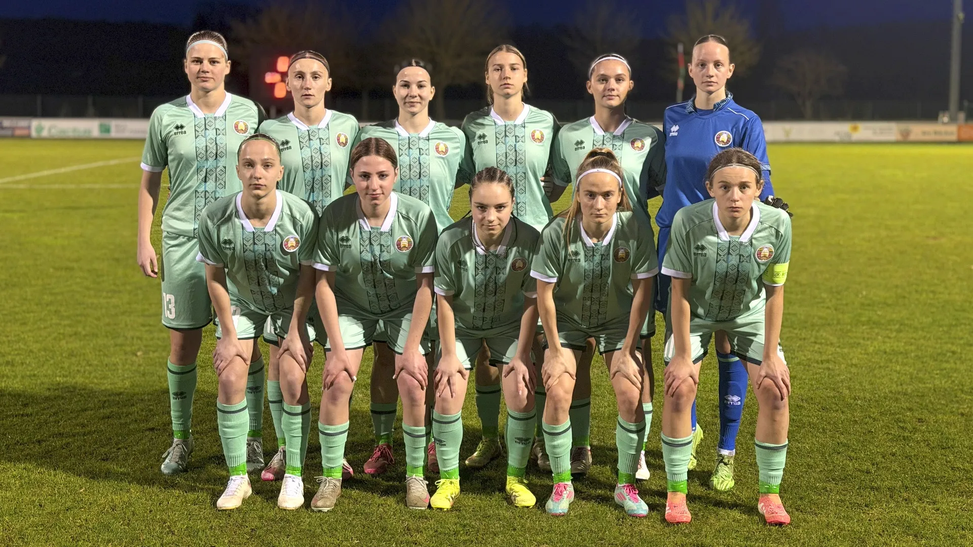 Опубликован состав девичьей молодежной сборной Беларуси (U19) по футболу для участия в июньском УТС