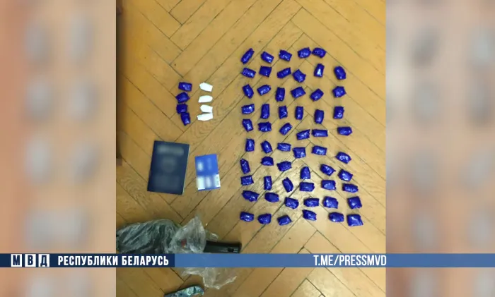 В Гомельской области задержали наркокурьера с крупной партией психотропа