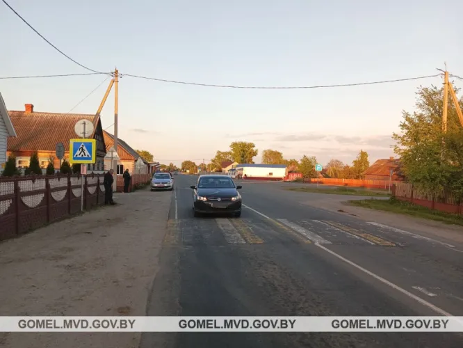 В Житковичском районе под колеса автомобиля попал 5-летний мальчик