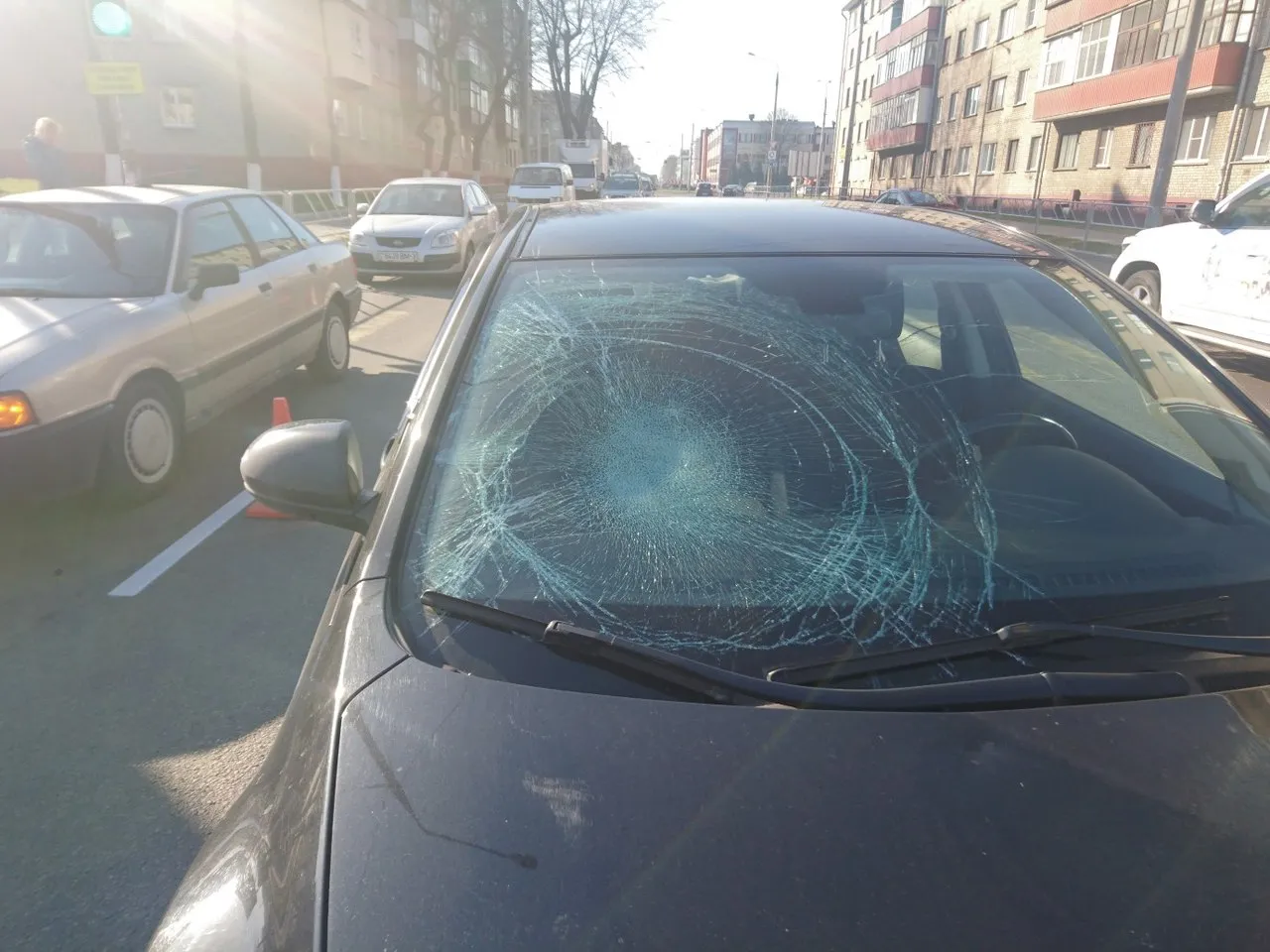 ДТП на Кирова, «Мазда» сбила пешехода