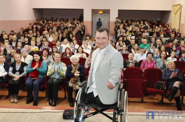 В Наровле прошла встреча с Алексеем Талаем 