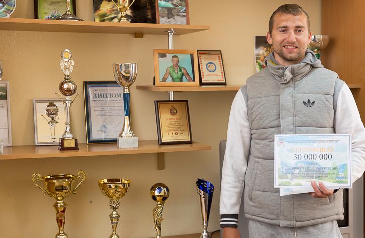 В Гомеле были вручены сертификаты на подготовку к Олимпийским играм