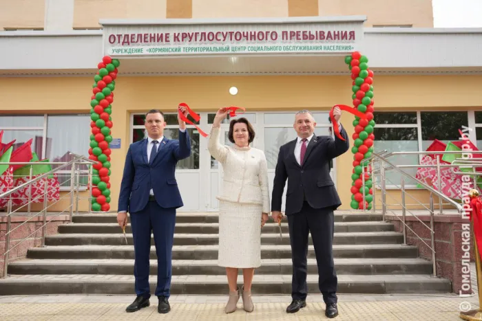 На базе Кормянской ЦРБ появилось отделение круглосуточного пребывания пожилых граждан и инвалидов