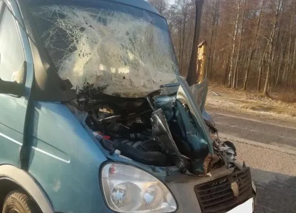 В Петриковском районе произошло ДТП. Пострадали два человека