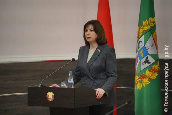 Председатель Совета Республики Наталья Кочанова встретилась в Светлогорске с руководящим составом Гомельщины