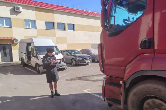 В Гомеле грузовой автомобиль Renault Premium едва не ушел с молотка из-за долгов его владельца