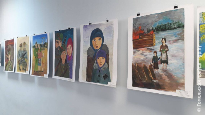 Как выглядит война глазами юных художников, покажут в Калинковичском краеведческом музее