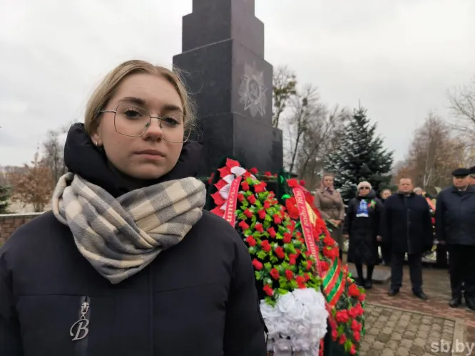 Мы никогда не забудем тех, кто погиб ради того, чтобы мы сейчас жили – лицеистка из Речицы
