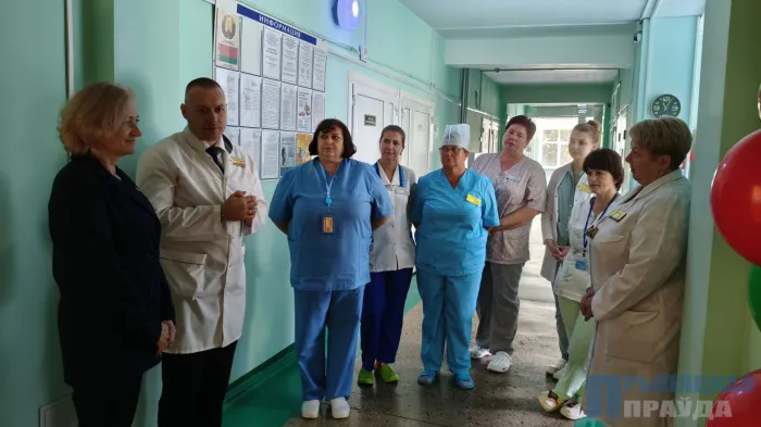 В Наровлянской ЦРБ торжественно открыли палаты повышенной комфортности для ветеранов