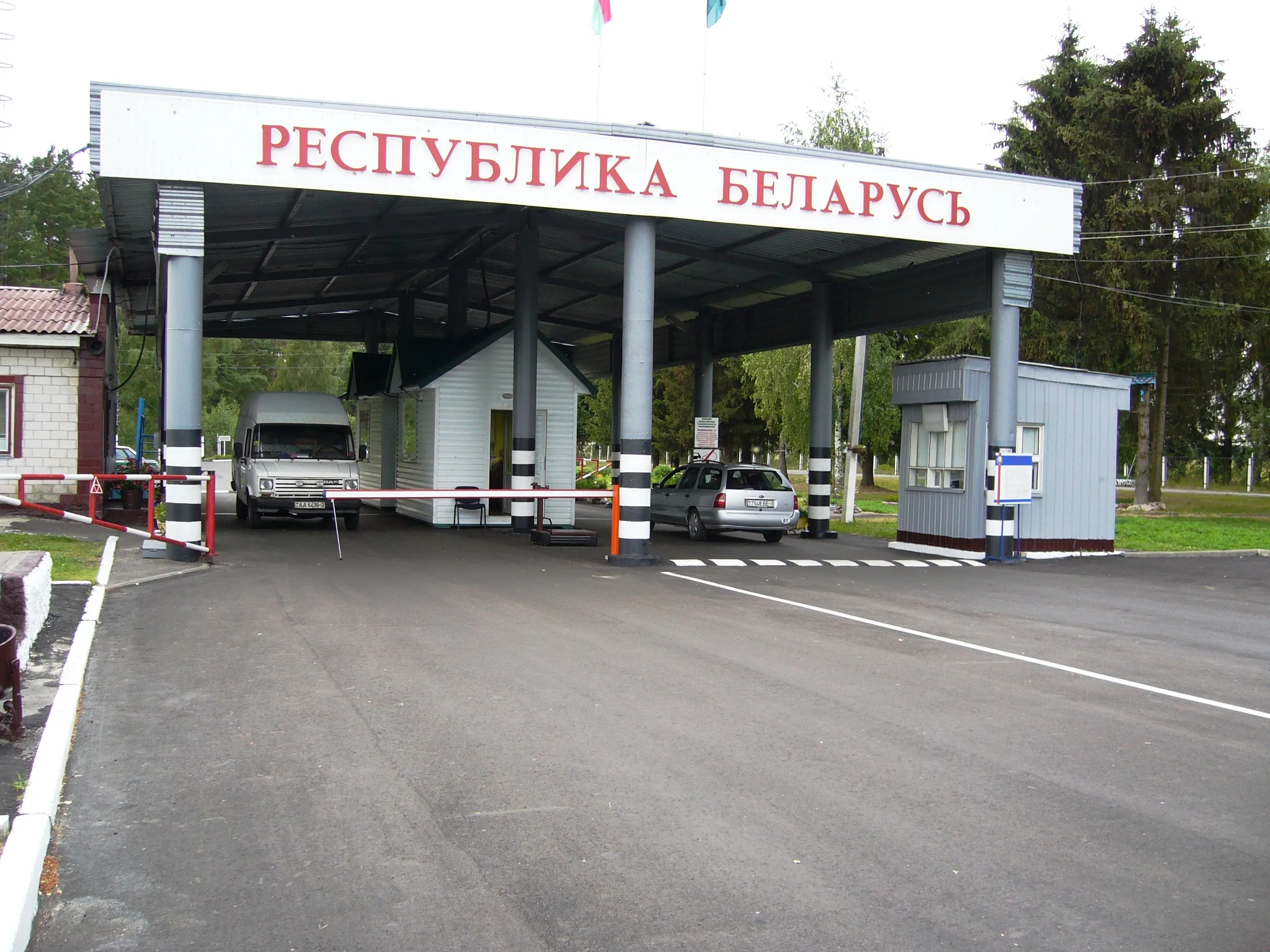 Гомельские пограничники задержали нарушителя ПДД