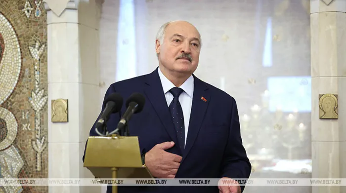 Лукашенко о погоде в Беларуси: Господа просил, чтобы был морозец и снег, - так и получилось