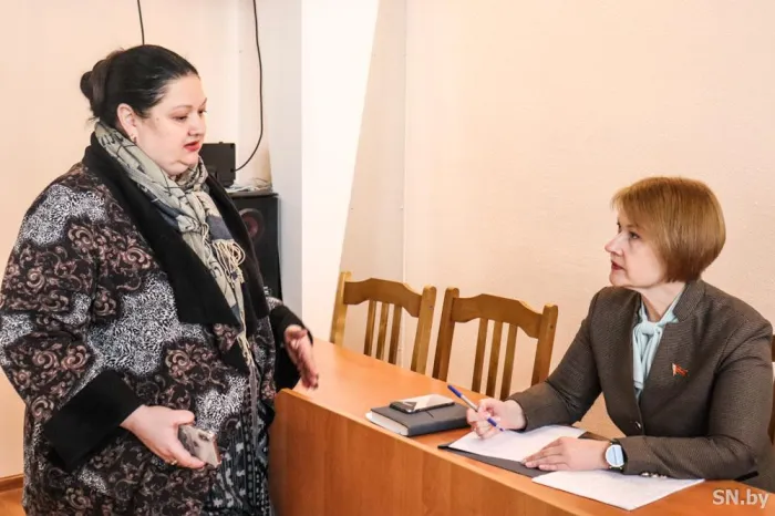 С рабочим визитом Светлогорск посетила член Совета Республики Национального собрания Екатерина Зенкевич