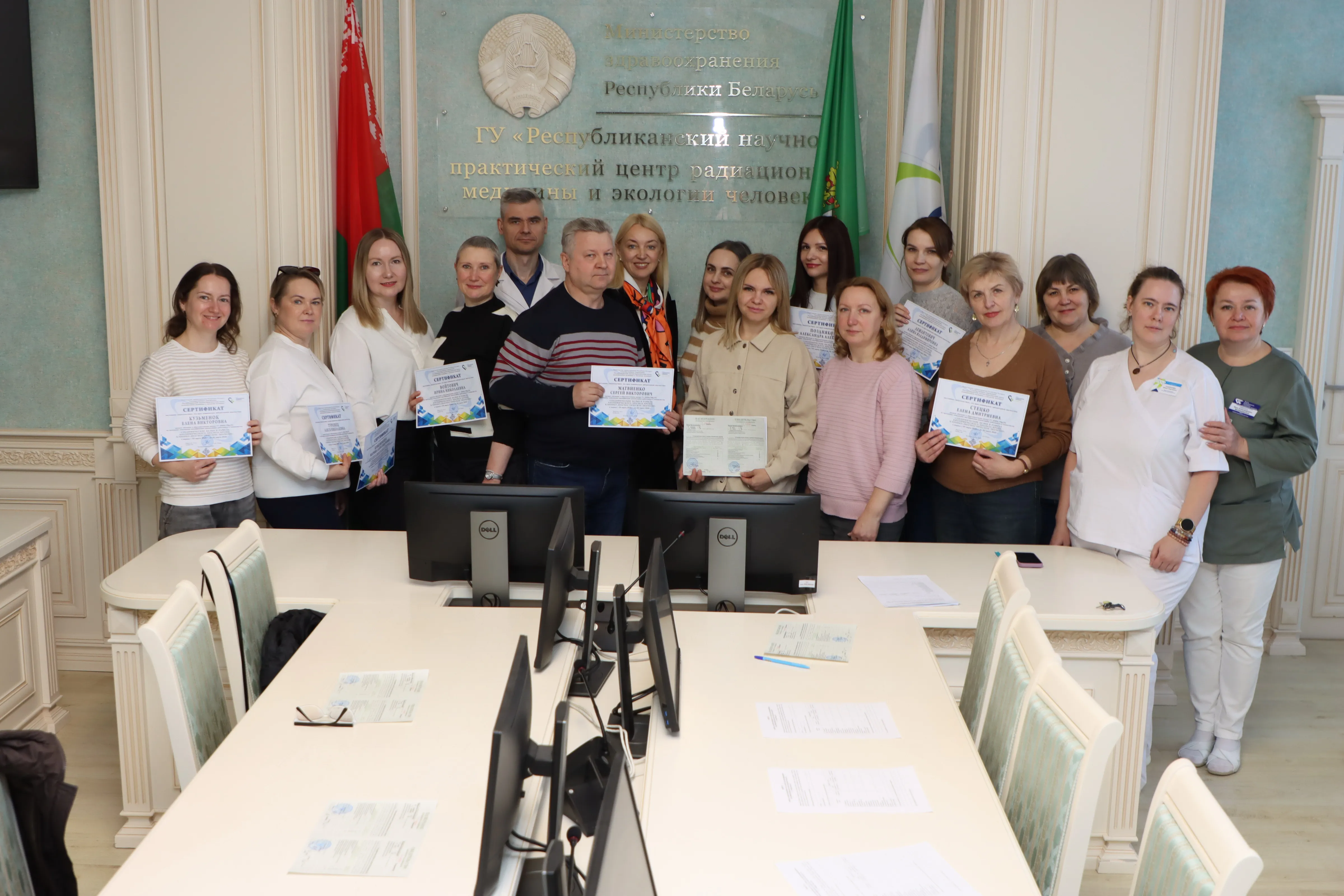 Впервые в РНПЦ по инициативе Минздрава и за счет средств республиканского бюджета повысили квалификацию 12 специалистов 