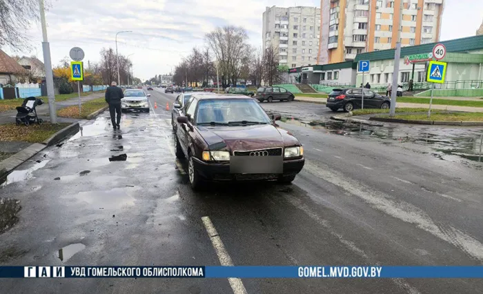 В Калинковичах водитель превысил скорость и сбил маму с годовалым ребенком, суд вынес приговор