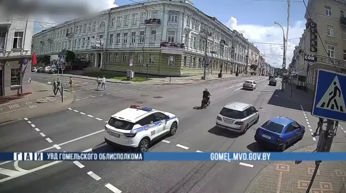 В Гомеле задержали нетрезвого мопедиста-бесправника