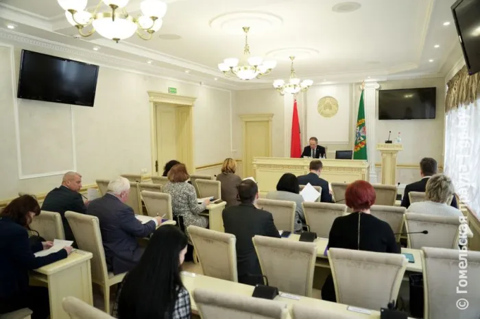 В Гомеле прошло заседание областной избирательной комиссии по выборам депутатов в единый день голосования