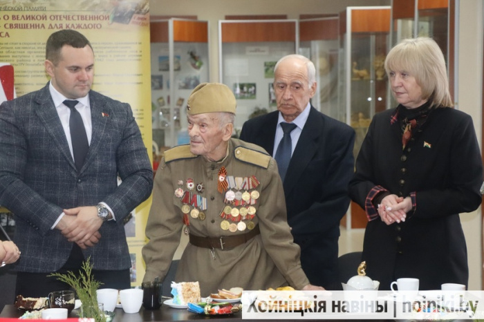 Ветерану Великой Отечественной войны Василию Гордиенко из Хойников исполнилось 100 лет