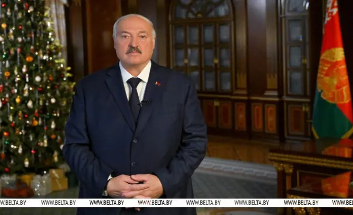 Новогоднее обращение Президента Беларуси Александра Лукашенко к белорусскому народу