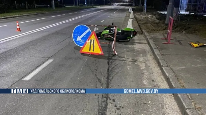 В Гомеле в ДТП травмированы два мотоциклиста