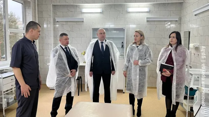В Калинковичской ЦРБ открыли новое эндоскопическое отделение