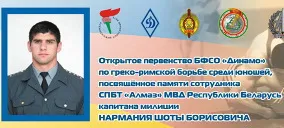 В Жлобине пройдет международный турнир по греко-римской борьбе в память о погибшем бойце «Алмаза»