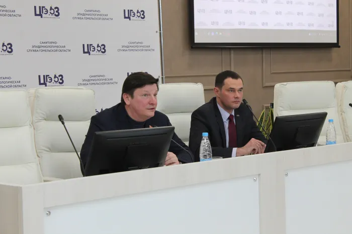 Депутат Палаты представителей Национального собрания Беларуси Игорь Марзалюк встретился с представителями санслужбы области