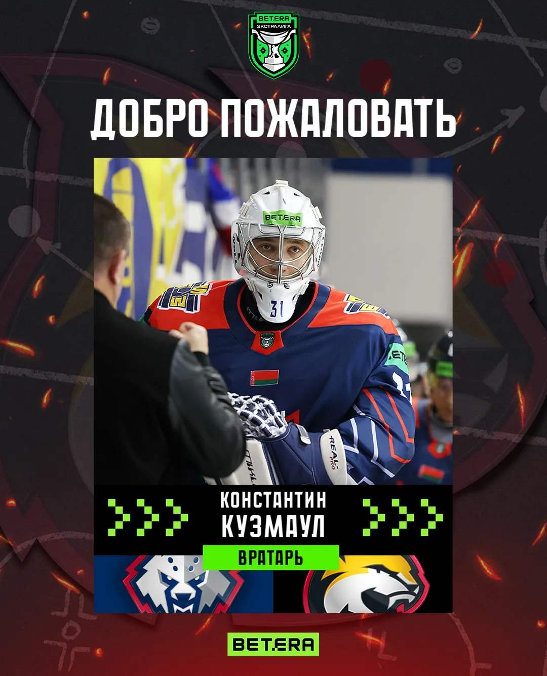 26-летний россиянин пополнил состав хоккейного "Гомеля"