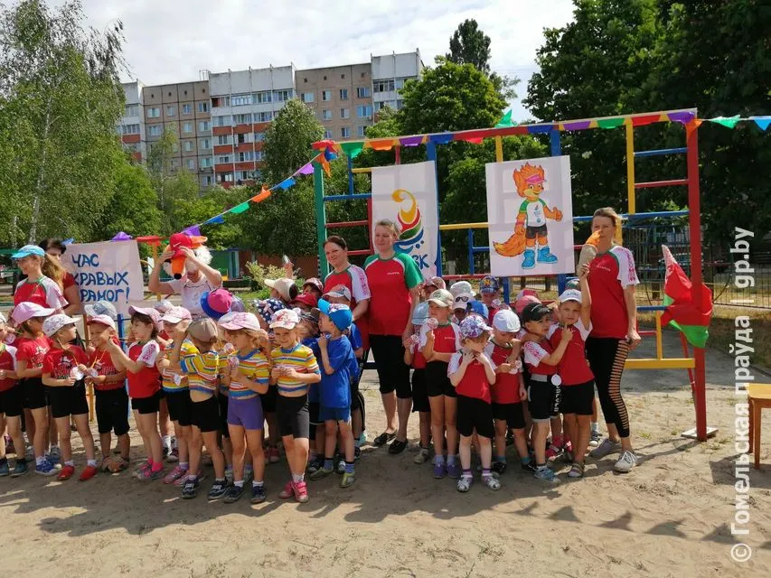 Малые Европейские игры прошли в яслях-саду № 163 Гомеля