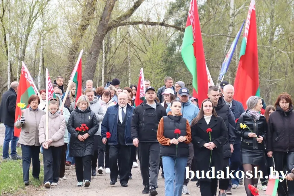 На Будакошелевщине прошел автопробег, посвященный 40-летию аварии на Чернобыльской АЭС