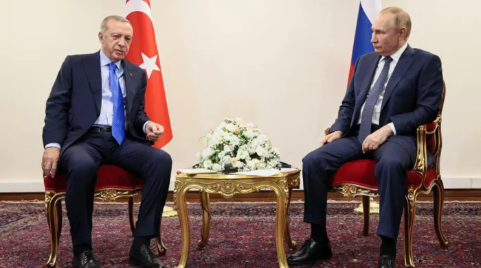 Путин на встрече с Эрдоганом: движение по теме вывоза украинского зерна из черноморских портов есть