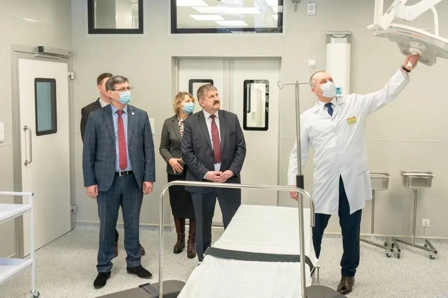 В Гомельской городской клинической больнице № 3 открыли обновленный операционный блок