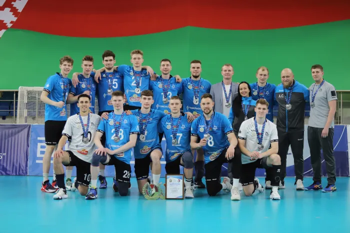 Гомельская "Энергия" впервые в истории завоевала серебро чемпионата Беларуси по волейболу