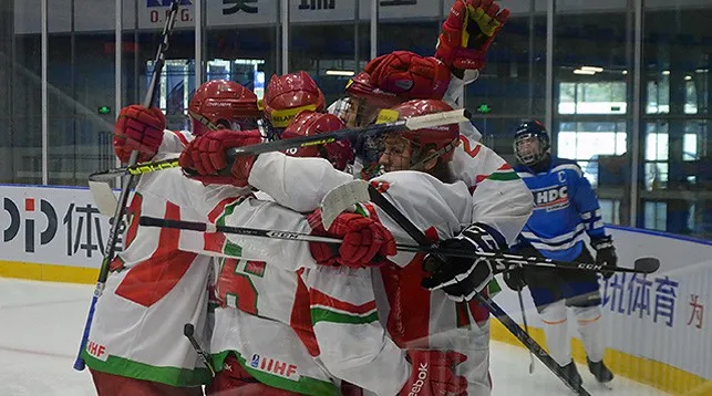 Белорусские хоккеисты (U-17) обыграли Финляндию на турнире в Пекине
