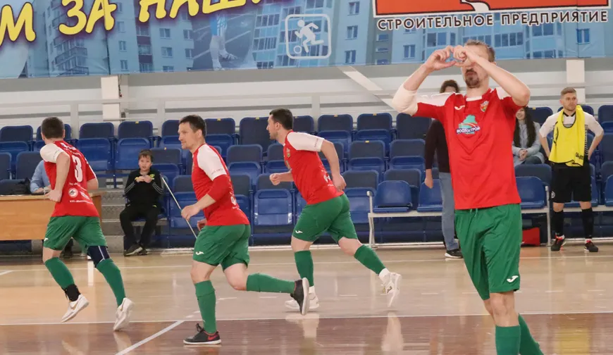 "Витэн", ВРЗ, "Столица" и БЧ победили в первых матчах 1/4 финала чемпионата Беларуси по мини-футболу