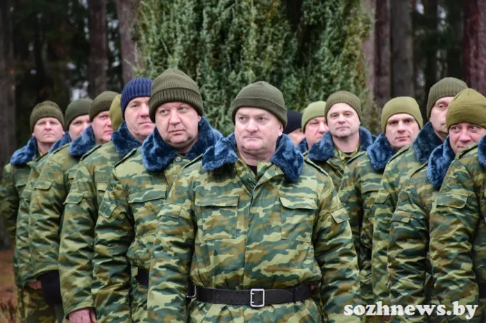 Учебные сборы территориальных войск проходят в Гомельском районе