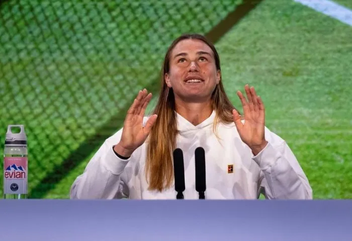 Арина Соболенко посетила пресс-конференцию перед стартом Итогового турнира WTA 2025