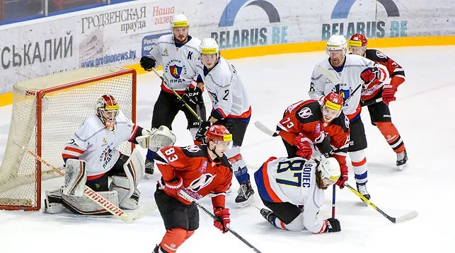 Определены участники плей-офф чемпионата Беларуси по хоккею в экстралиге