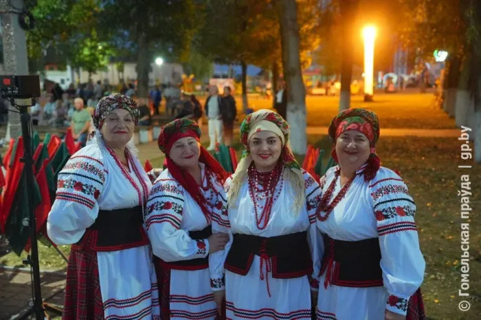 В Ельске отметили 100-летие района и День народного единства 