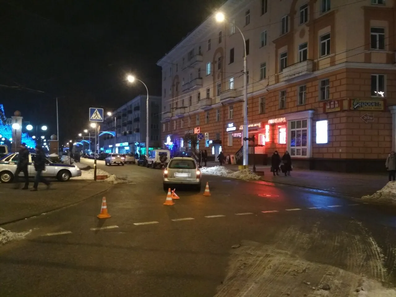 В Гомеле молодой водитель сбил 9-летнего пешехода