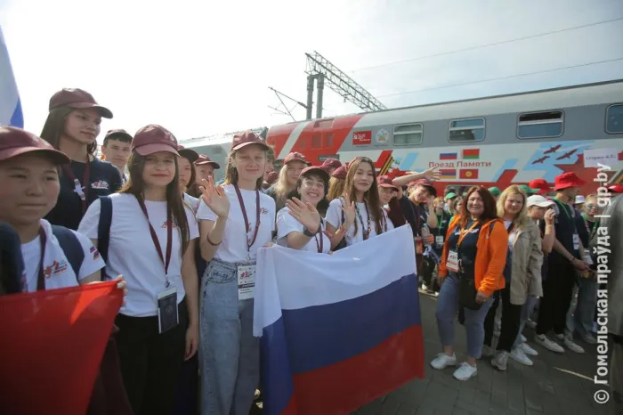 «Поезд Памяти» в Жлобине
