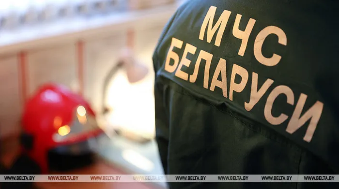 В Чечерске на территории рынка обрушилась кровля кирпичного здания
