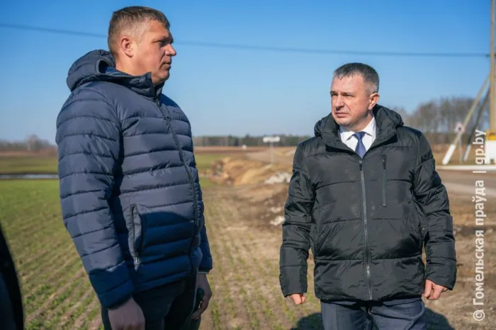 На полях совхоза-комбината «Заря» в Наровлянском районе озимые культуры перезимовали без потерь